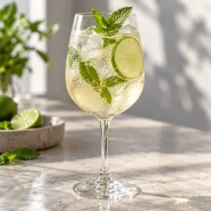 prosecco for hugo spritz card