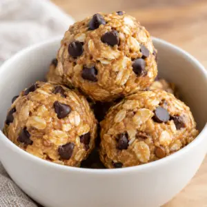 protein balls recipe finished serving