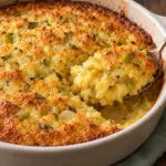 spoonbread dressing ready to serve